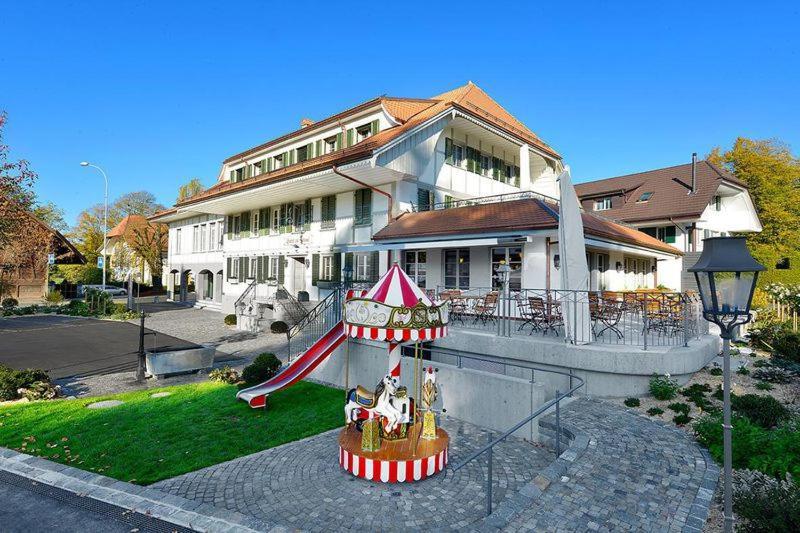 Gasthof Zum Schluessel La Meridienne Fribourg Sa Ueberstorf Екстер'єр фото