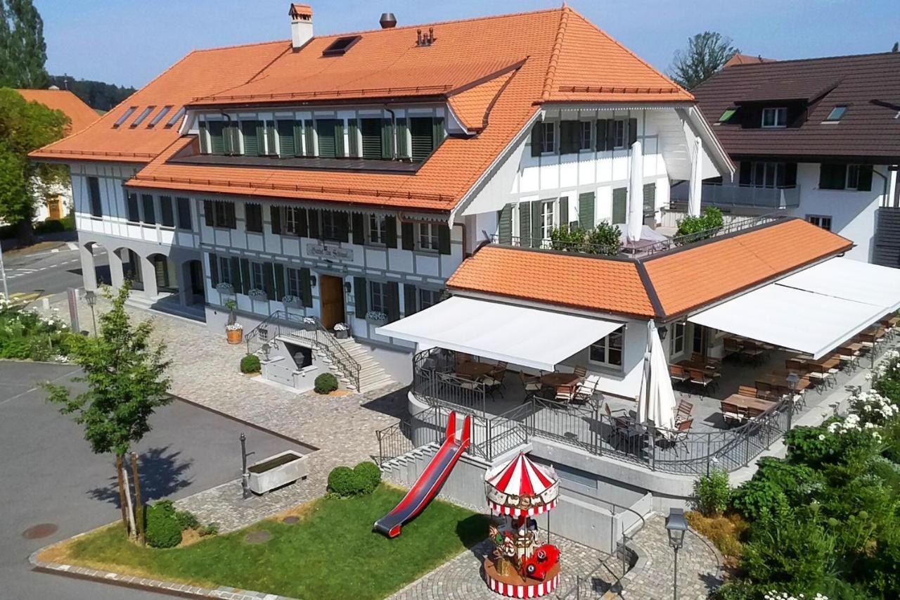 Gasthof Zum Schluessel La Meridienne Fribourg Sa Ueberstorf Екстер'єр фото